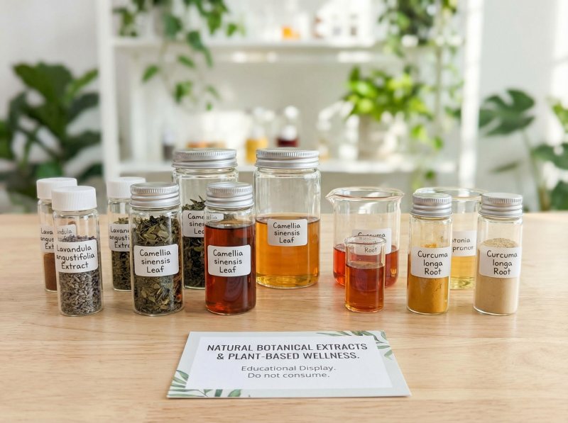 Botanical extracts and natural components